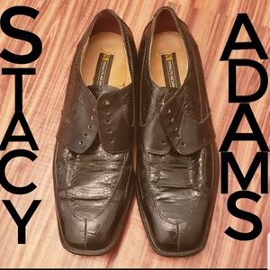 Stacy Adams snakeskin dress shoes